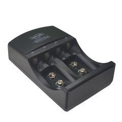 NOVEL 9V Battery Charger For AA/AAA/Ni-MH/NI -Batteries & Power Supply -Battery Chargers -Robocraze