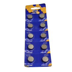 NOVEL LR1130/AG10 1.5V BUTTON CELL Battery (PACK OF 10) -Batteries & Power Supply -Other Batteries -Robocraze