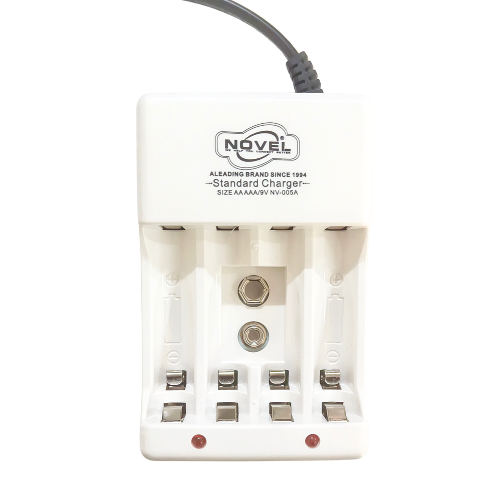 Novel AA-AAA-9V Battery Charger -Batteries & Power Supply -Battery Chargers -Robocraze