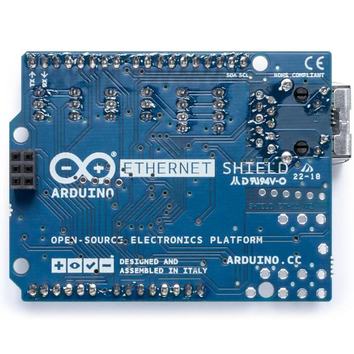 Arduino Plus Shield Official ARDUINO Ethernet SHIELD 2 - A000024 – Robocraze