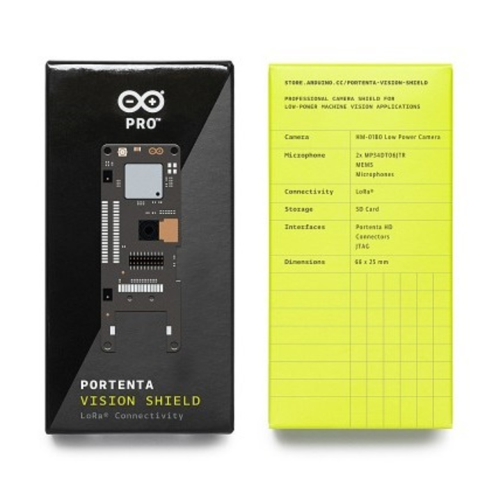 Official Arduino Portenta Vision Shield with LORA Connectivity -Arduino -Compatible with Arduino -Arduino Shields -Robocraze