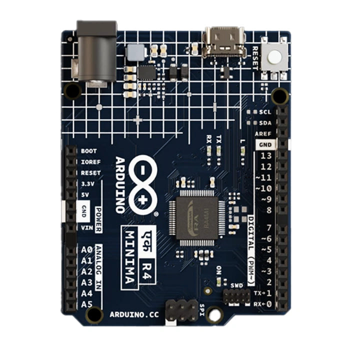 Original Arduino UNO EK R4 Minima – Compact board for beginners & pros. -Original Arduino Board -Robocraze