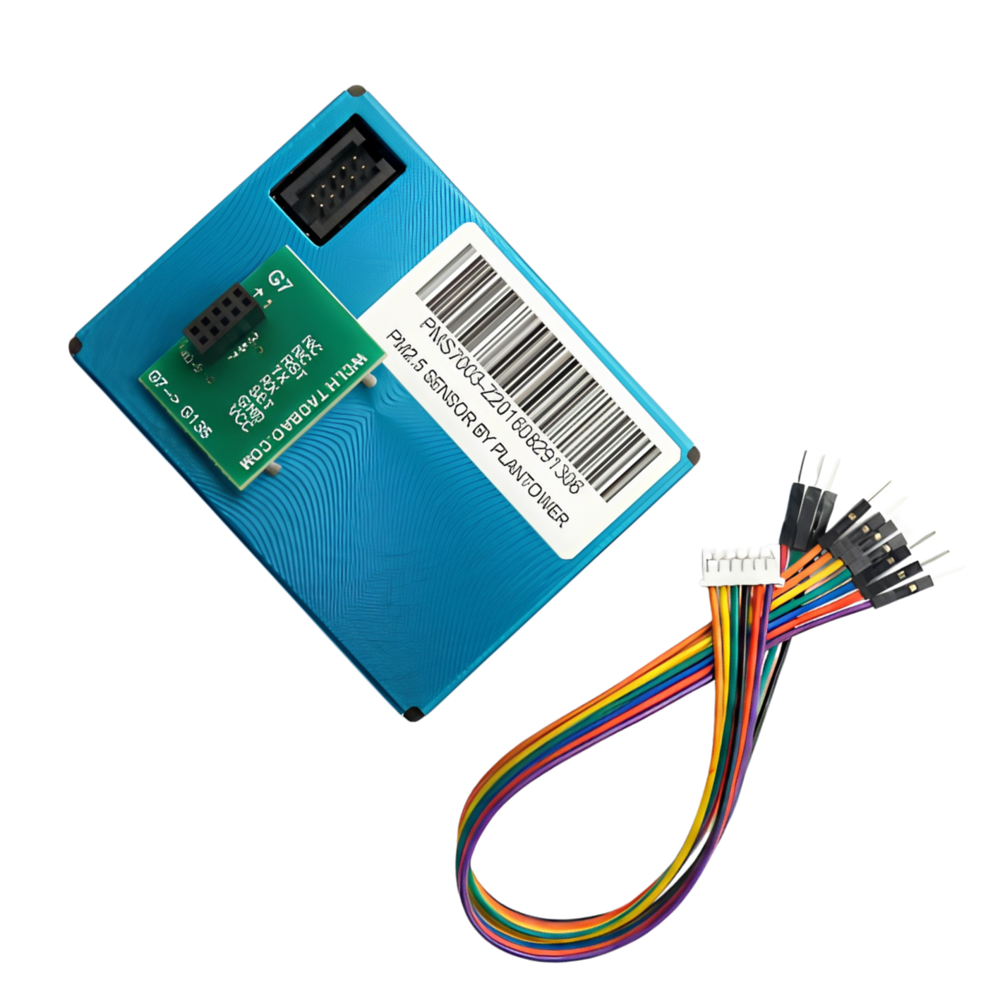 Plantower PMS7003 Laser PM2.5 Dust Sensor With Transfer Board And Cable - Robocraze