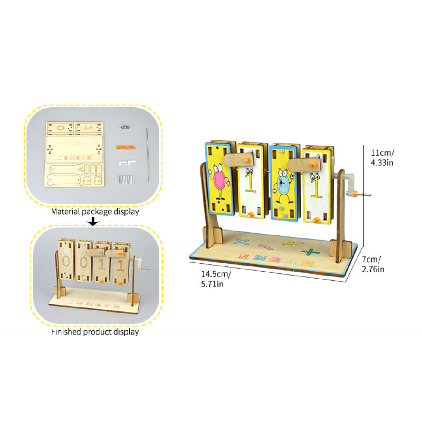 Pludo BitWise Educational Toy – Binary Learning STEM Kit for Ages 11–14 | Grade 6 to 8 -DIY Kit -Pludo Education Kit -Robocraze