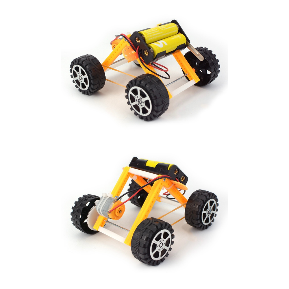 Pludo STEM Kit DIY Rover Builder – Mechanics of Motion DIY Kids Learning Toy for Kids 8–11 | Grade 3–5 Motion & Force Model -Pludo Education Kit -Robocraze