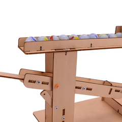 Pludo Seesaw Science STEM Kit – DIY Physics Learning Kit for Kids 8–11 | Explore Torque & Rotation (Grade 3–5) - DIY Kit -Pludo Education Kit -Robocraze