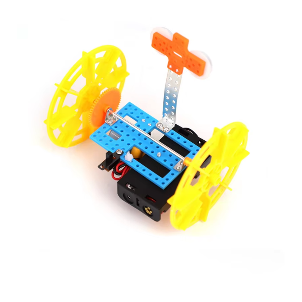 Pludo Self Balancing Car – Balance & Motion Learning DIY Kit for Kids Ages 5–8 | Grade 1-3 - DIY Car Kit - Robocraze