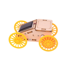 Pludo Solar Racer Car DIY Kit – Build a Light Following Car for Ages 8–11 | Grade 3–5 -DIY Kit -Pludo Education Kit -Robocraze