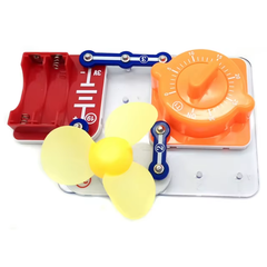 Pludo Time Delay Circuit – From Circuit Connections to Time-Controlled Actions | STEM Kit | Grades 6–7 | Ages 11–12 -DIY Kits - Pludo Educational Kits - Robocraze