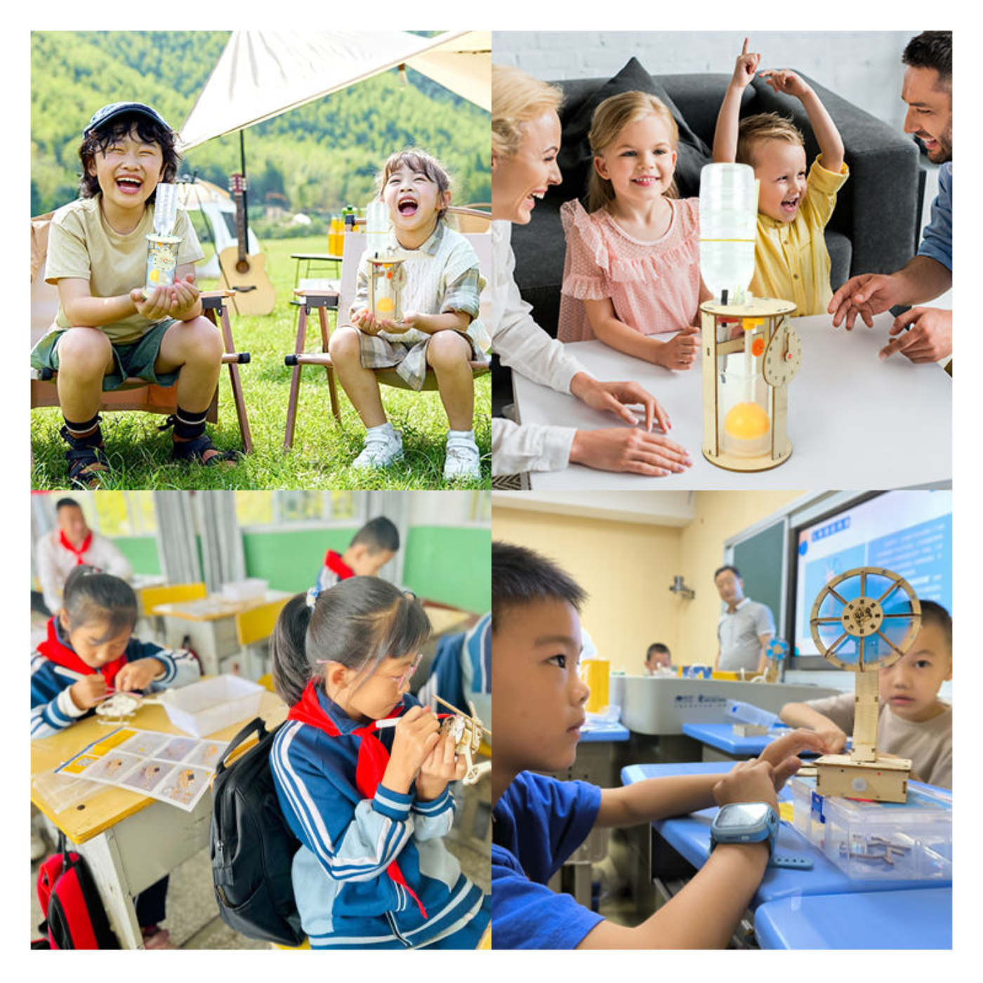 Pludo Waterclock STEM Science Kit – Gravitational Action for Ages 8–11 | Grade 3 to 5 - Stem kits - Scence Kits - Robocrae