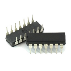 Quad Tri-State Buffer IC - 74LS125 -Electronic Components -Integrated Circuits -74HC IC Series -Robocraze