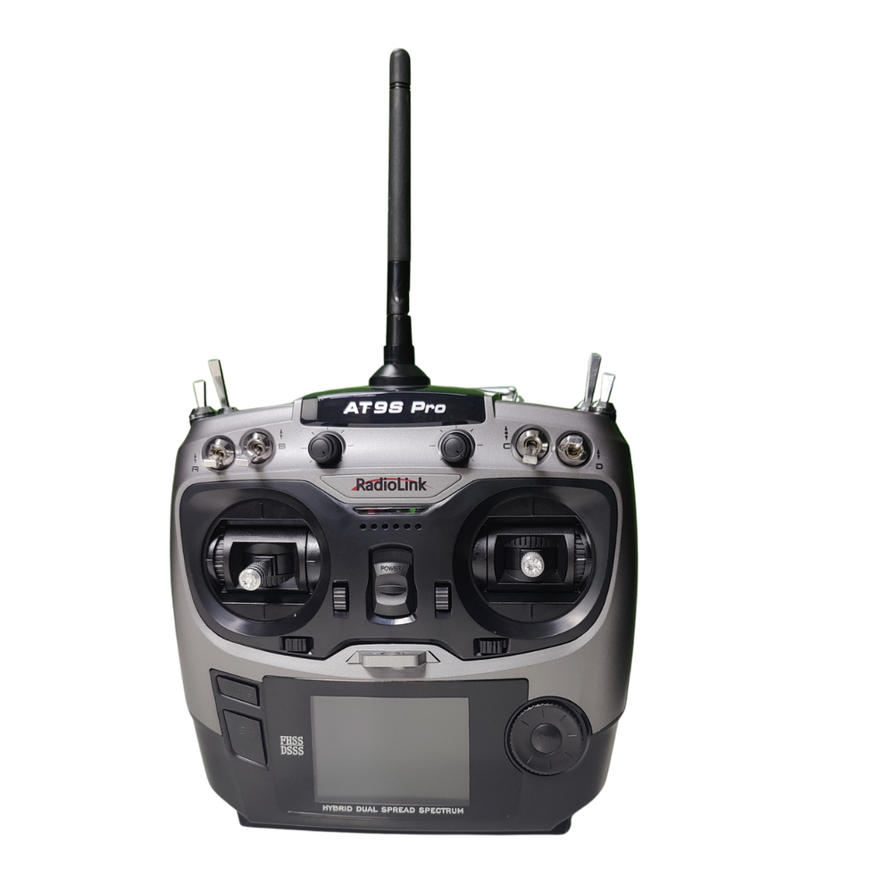 Radiolink AT9S Pro 12CH 2.4GHz Transmitter and Receiver for Drone with R9DS -Drone Parts -Drone Remotes -Robocraze