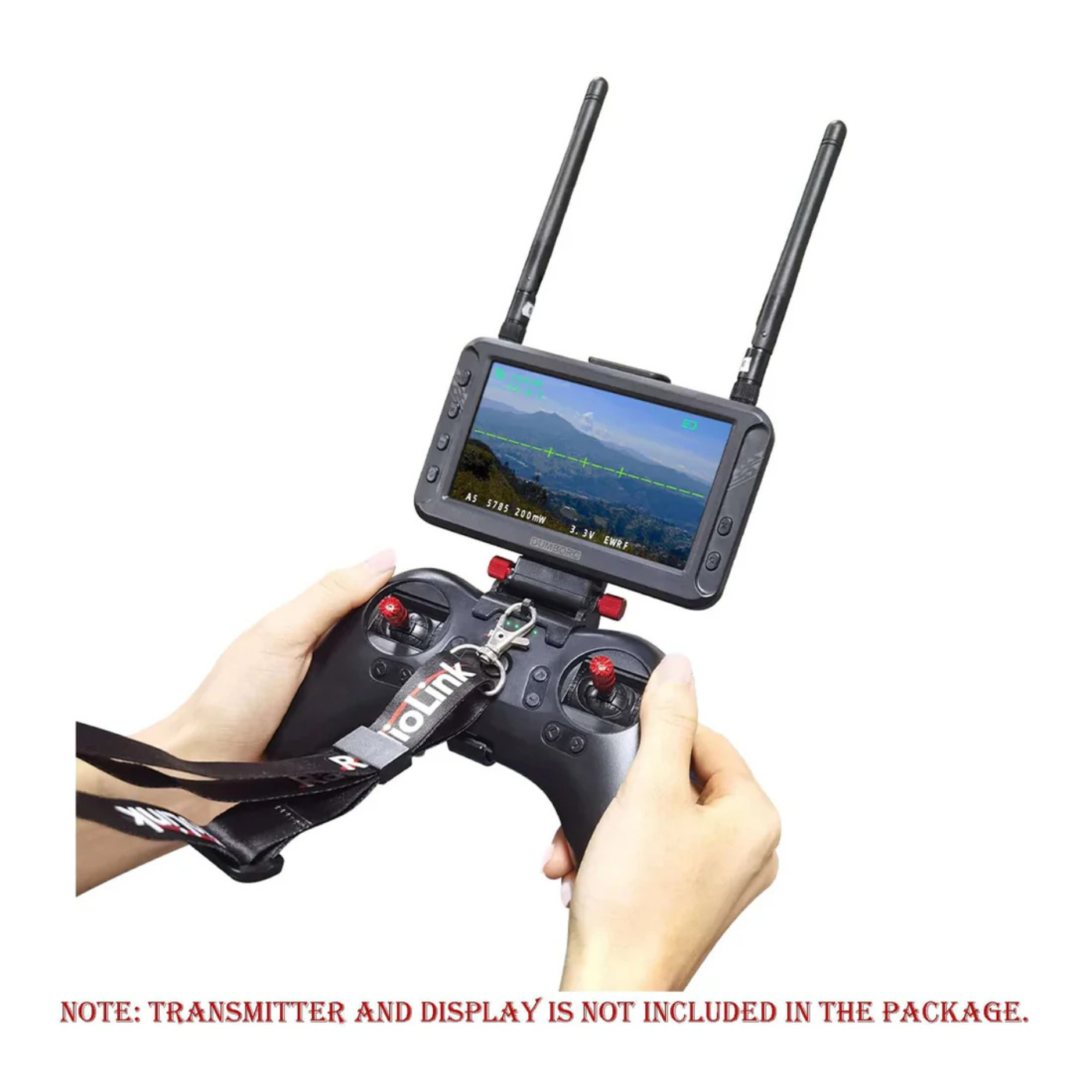 Radiolink T8S FPV Monitor Screen Holder Mount for Transmitter Controller – RS6052 -Drone Parts -Drone Accessories -Robocraze