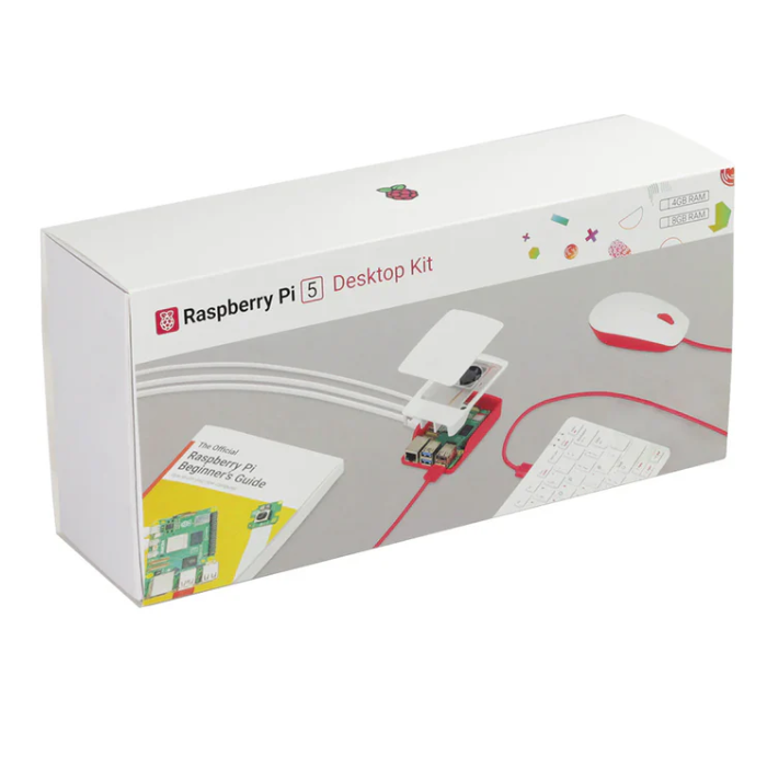 Official Raspberry Pi 5 Desktop Kit for Beginners – Robocraze
