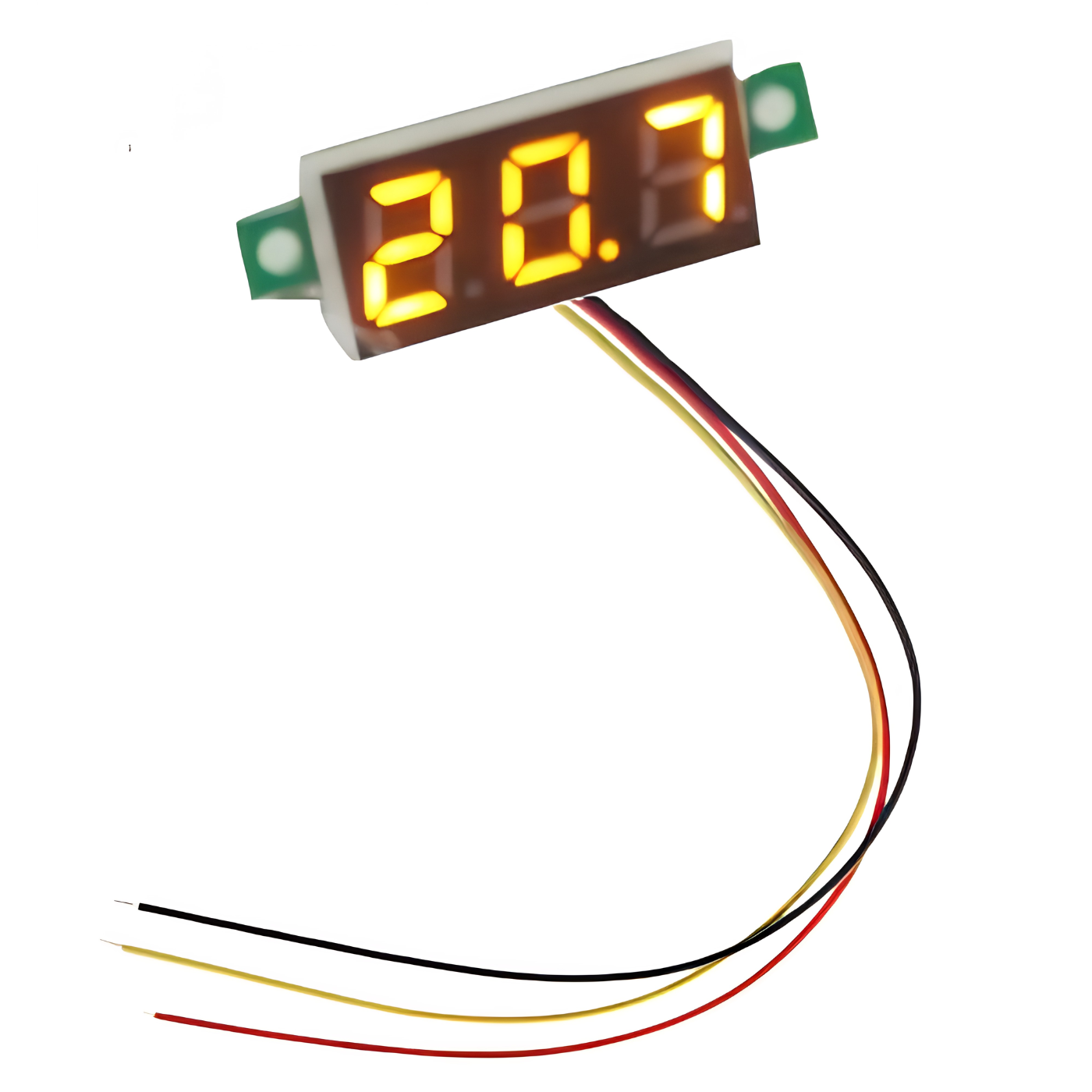 Robocraze 0.28 Inch 0-100V DC Digital Volt Meter 3 Wire - Robocraze