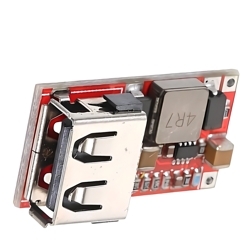 Robocraze DC 6V-24V to 5V 3A Step Down Buck Converter Module -Batteries&Power Supply -Buck/Boost -Robocraze