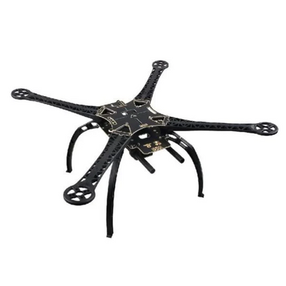 S500 Original Carbon Fiber Quadcopter Frame with Multi-Rotor PCB and High Landing Gear for FPV – RS4815 -Drone Parts -Drone Frames -Robocraze