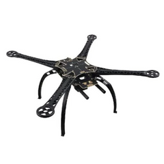 S500 Original Carbon Fiber Quadcopter Frame with Multi-Rotor PCB and High Landing Gear for FPV – RS4815 -Drone Parts -Drone Frames -Robocraze