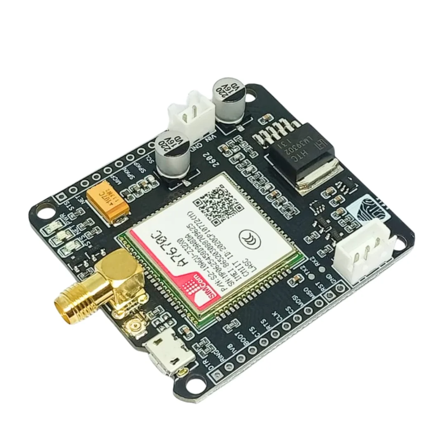 SIMA7670C 4G LTE GSM Development Board (LM39302) V1.1 -Devlelopment Boards -Robocraze