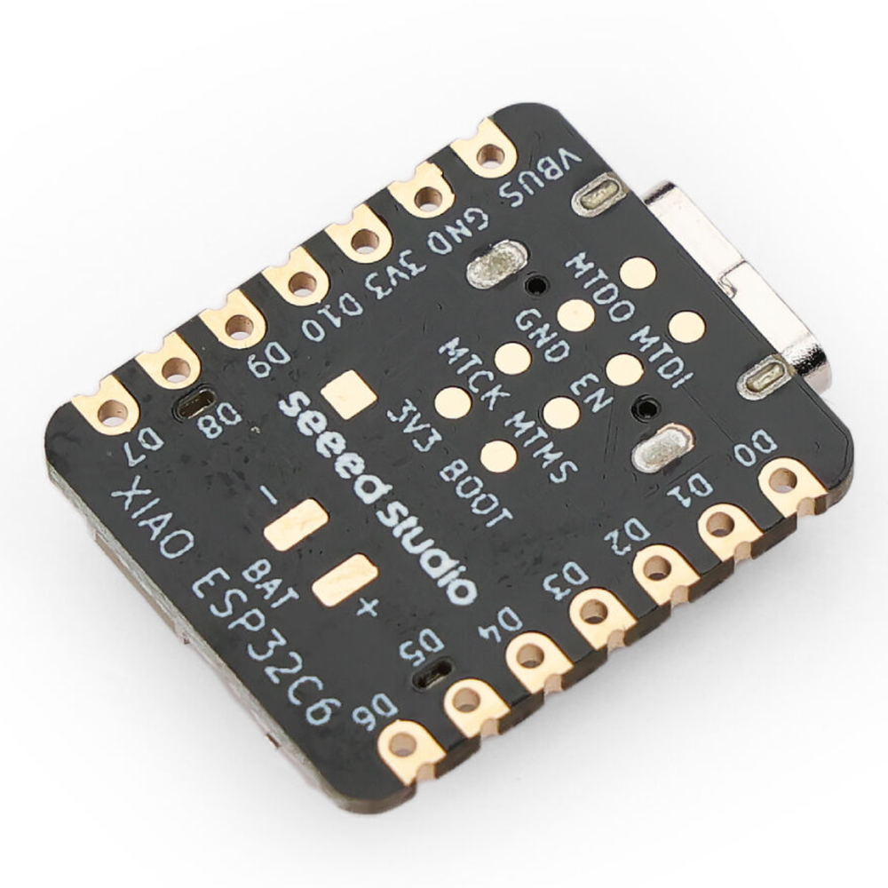 Seeed Studio 2.4GHz Wi-Fi 6 XIAO ESP32-C6 Development Board (Tape & Reel) -XIAO Series -XIAO Boards -Robocraze