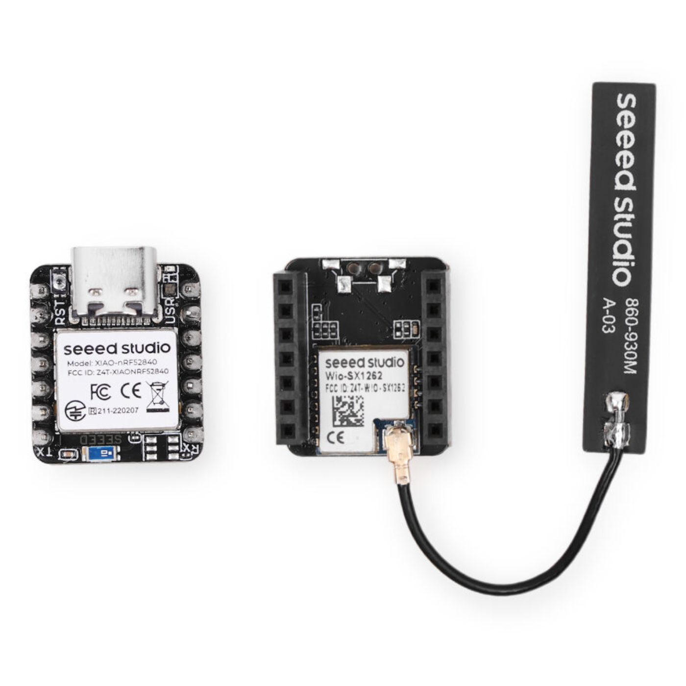 Seeed Studio XIAO nRF52840 Module & Wio-SX1262 Kit for Meshtastic -XIAO Series -XIAO Boards -Robocraze