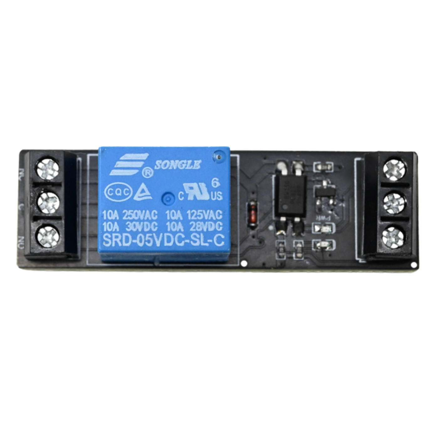 SmartElex 10A 5V 1-Channel Relay Module -Electronic Modules -Relays -5V Relay Modules -Robocraze
