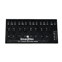 SmartElex 5V 3A 4 Channel Signal Relay Module -Electronic Modules -Relays -5V Relays Modules -Robocraze