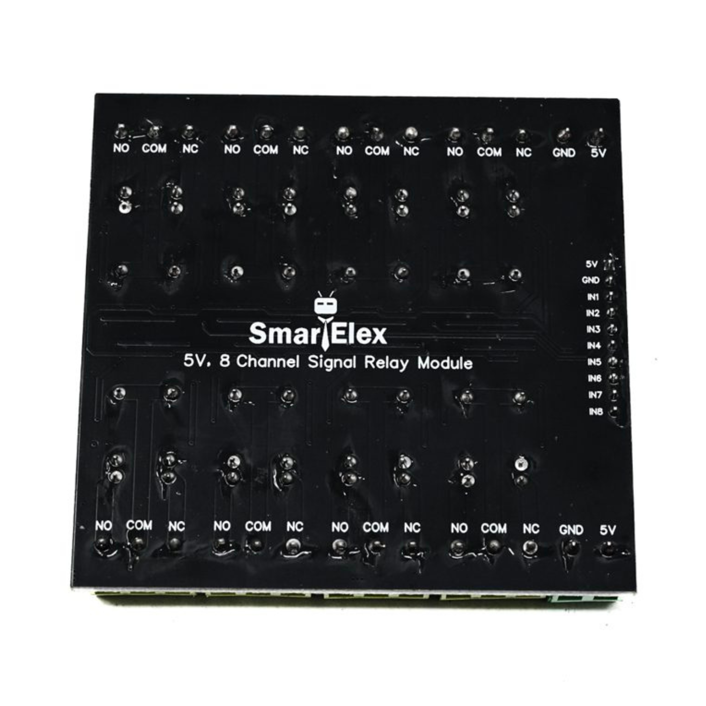 SmartElex 5V 3A 8 Channel Signal Relay Module -Electronic Modules -Relays -5V Relays Modules -Robocraze