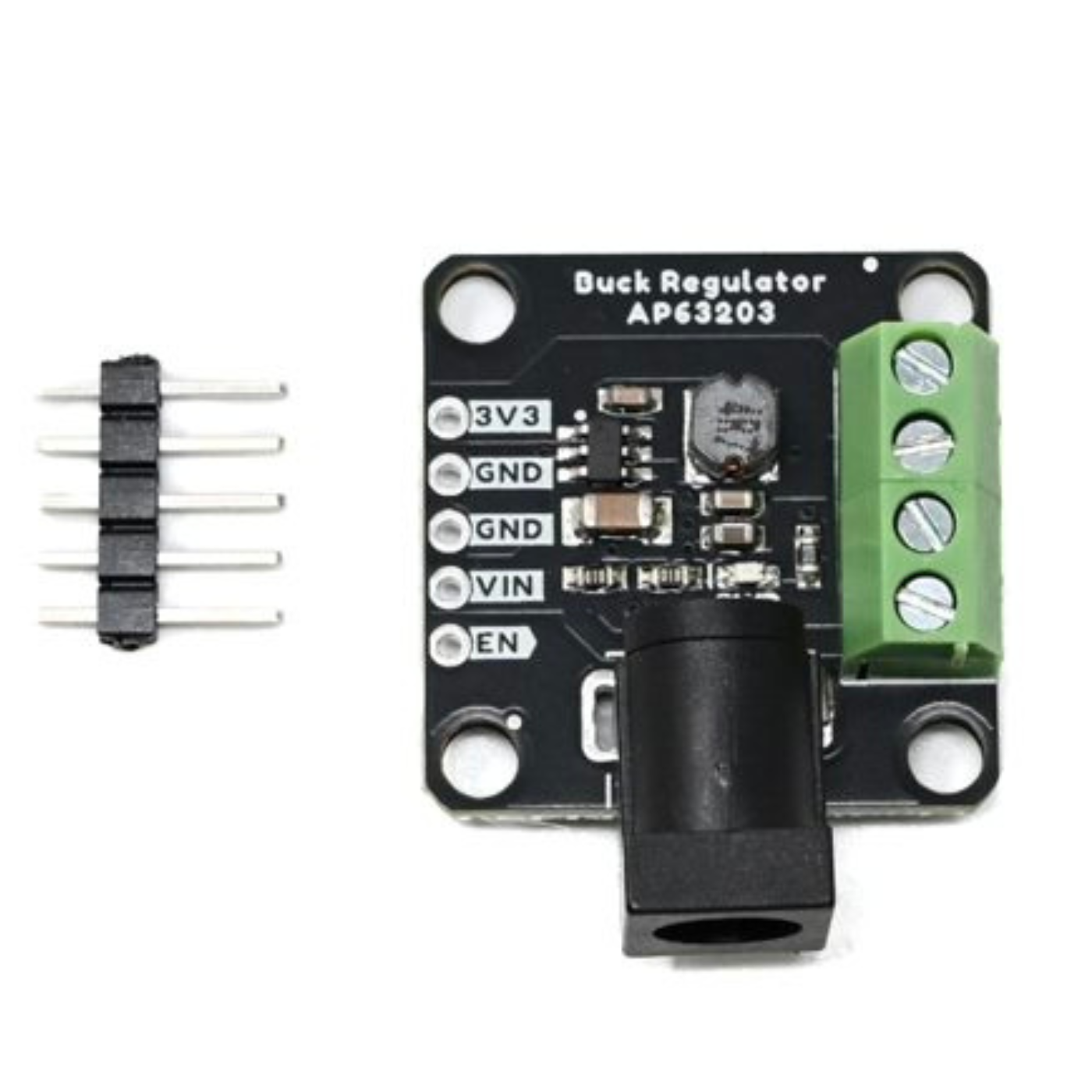 SmartElex AP63203 3.3V Buck Regulator -Batteries & Power Supply -Buck/Boost -Robocraze