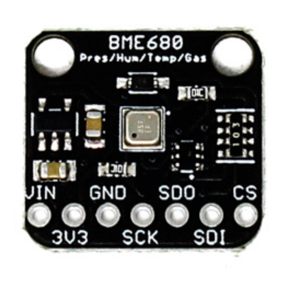 SmartElex BME680 Sensor Breakout Board Measures Temperature, Humidity, Pressure & Gas-Electronic Modules -Breakout Boards -Robocraze