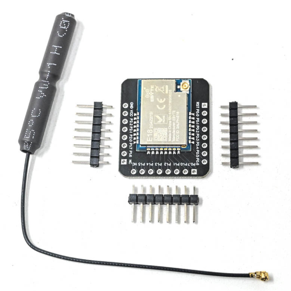 SmartElex E18-2G4Z27SI 2.4GHz CC2530 ZigBee Module Breakout -IOT & Wireless -XBee (ZigBee) -Robocraze
