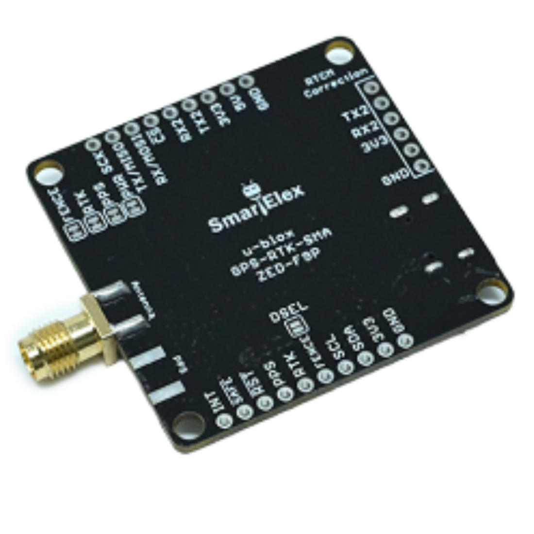 SmartElex GPS-RTK Board UFL ZED-F9P-04B - IOT & Wireless Boards  - GSM, GPS, GPRS - Robocraze