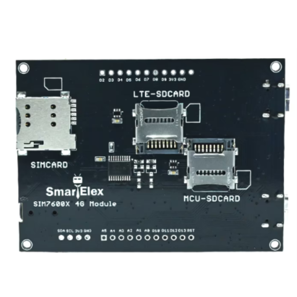 SmartElex SIM7600E 4G LTE Dongle + Development Board - Robocraze
