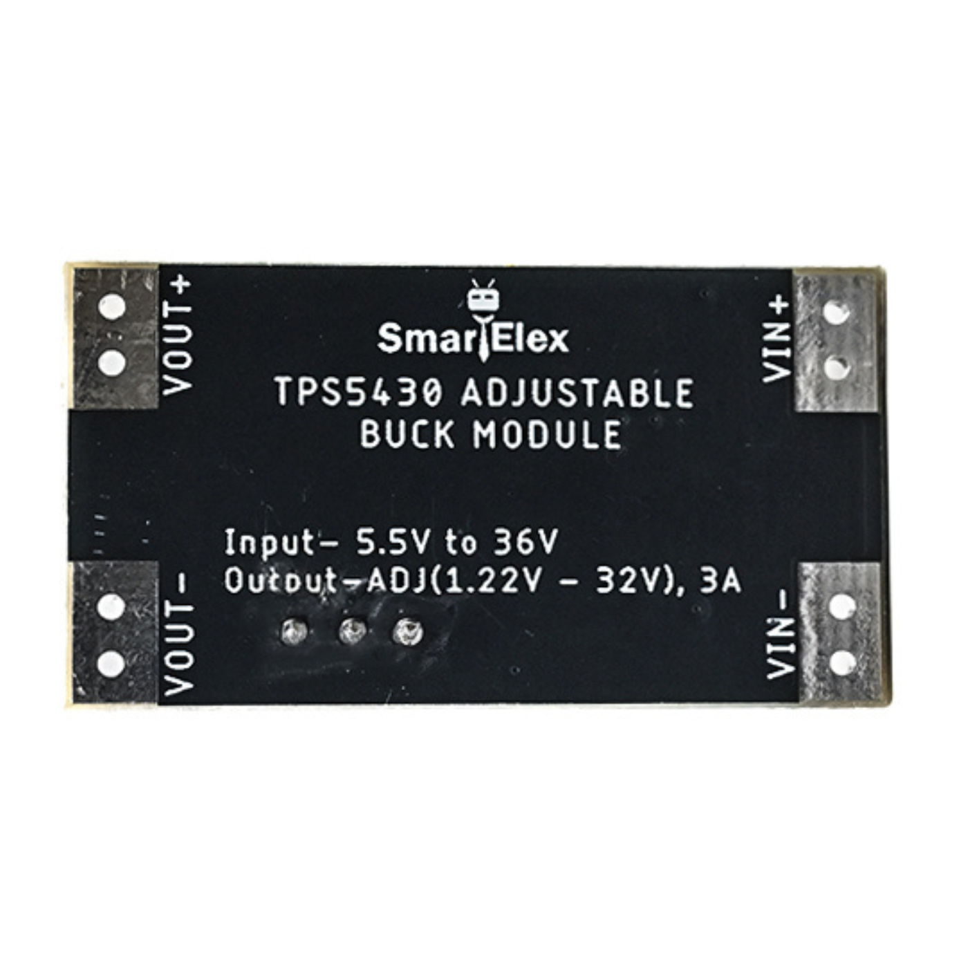 SmartElex TPS5430D 3A Adjustable Buck Converter -Batteries & Power Supply -Buck/Boost -Robocraze