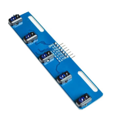 TCRT5000L 5-Channel Infrared Line Tracking Sensor Module -Sensors -Distance/Proximity Sensors -Robocraze