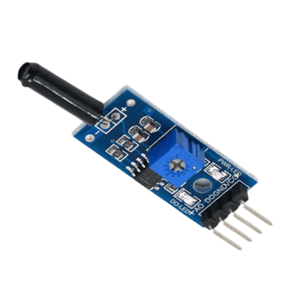 Tilt Sensor Vibration Alarm Module for Arduino - Detects tilt & vibration for alarm systems. -Tilt Sensor -Robocraze