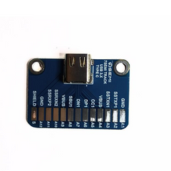 USB 3.1 PCB Connector Type C Female Breakout Board -7Semi -Electronic Modules -Breakout Boards -Robocraze