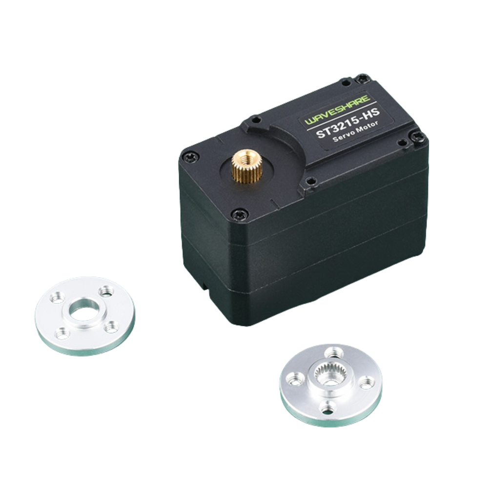 Waveshare 20kg·cm High-Torque Bus Servo Motor, 106RPM with 360° Magnetic Encoder -Motors & Mechanical -Servo Motors -Robocraze