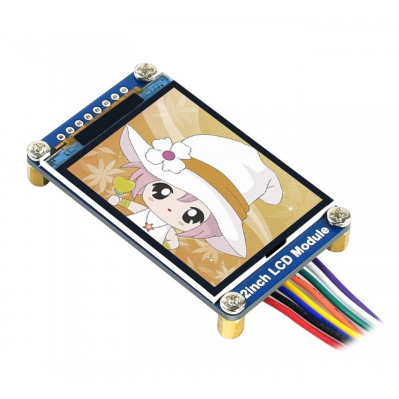 Waveshare 2inch 240×320 IPS LCD Display Module SPI Interface -Displays -LCD Displays -Robocraze