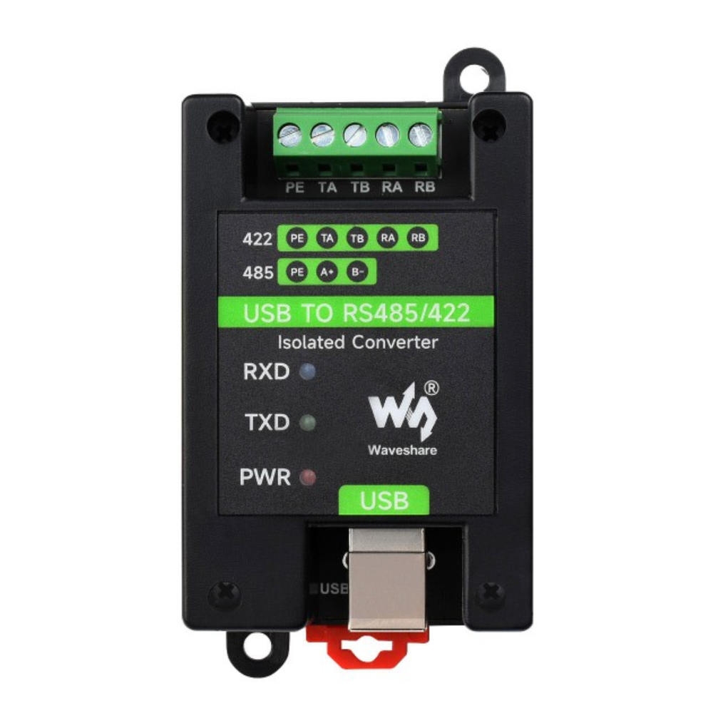 Waveshare Industrial Grade USB to RS485/RS422 Isolated Converter -Industrial Electronic Modules -Robocarze