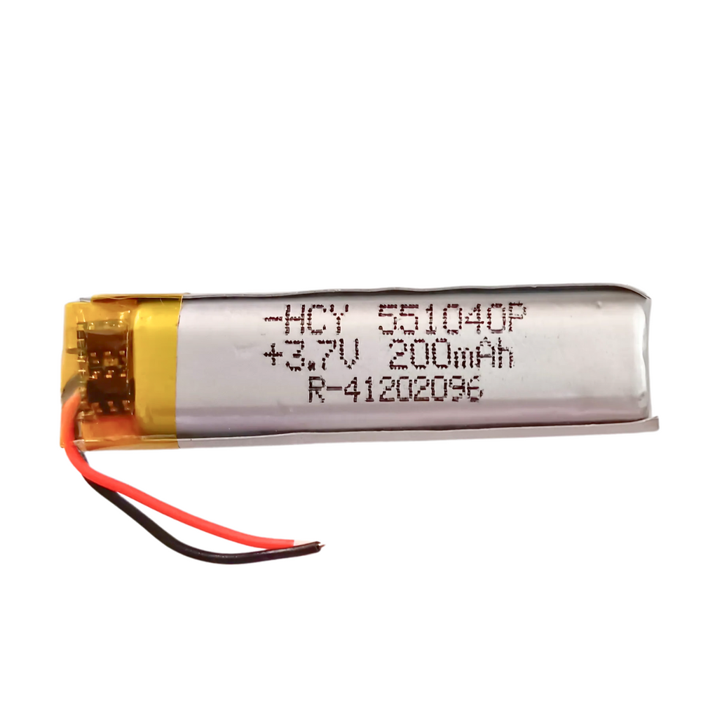 Witty Fox 200mAh 3.7V Rechargeable Lithium Polymer Battery -LiPo Battery for Drone -Robocraze