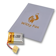 Witty Fox 200mAh Rechargeable 3.7V LiPo Battery -Lithium Polymer Battery for Drone -Robocraze