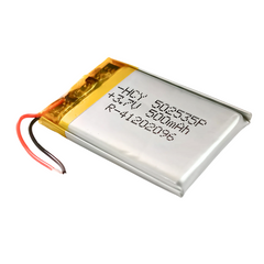 Witty Fox 3.7V 500mAh Rechargeable LiPo Battery -Lithium Polymer Battery for Drone -Robocraze