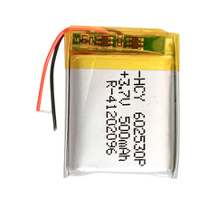 Witty Fox 500mAh Rechargeable 3.7V LiPo Battery for Drone -Lithium Polymer Battery for Drone -Robocraze