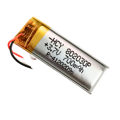 Witty Fox 700mAh Rechargeable 3.7v Lithium Polymer Battery -LiPo Battery for Drone -Robocraze