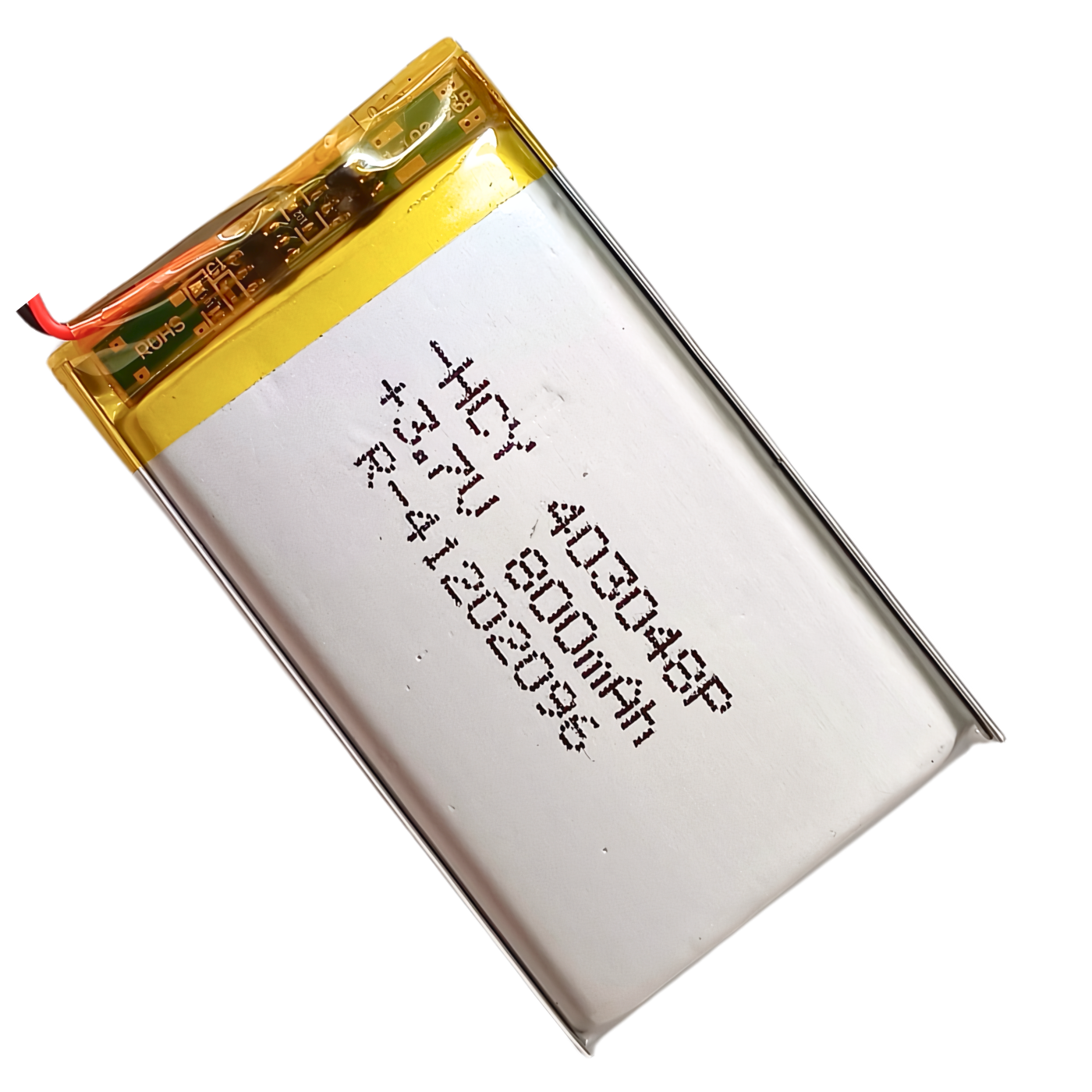 Witty Fox 800mAh Rechargeable 3.7v LiPo Battery -Lithium Polymer Battery for Drone -Robocraze