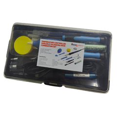 MTQ911 Temperature controlled variable soldering iron combination set –soldering iron kit - Soldering Kit -Robocraze