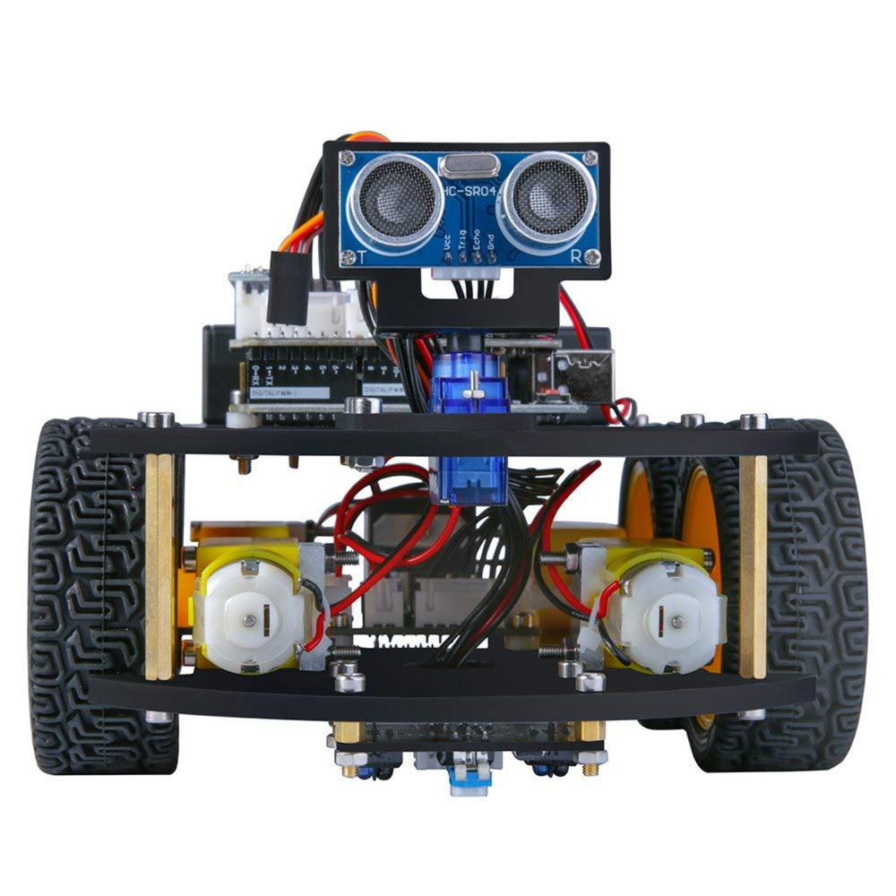 DIY Uno Project Smart Robot Car Kit V3.0 – Advanced DIY Kits, STEM Kits, Robot Kits -Robocraze