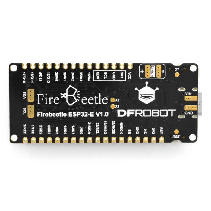 DFRobot FireBeetle 2 ESP32-E IoT Microcontroller Board - Supports Wi-F ...