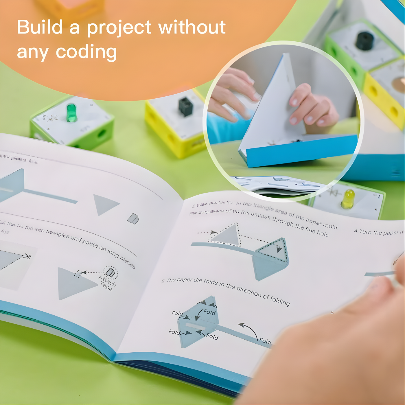 Elecrow - Crowbits Hello Kit - 7 Modules, Programming Learning Kit, STEM Project Toys